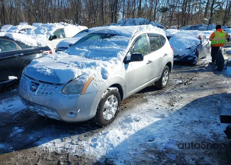 2010 Nissan Rogue S z USA, uszkodzony, nr VIN JN8AS5MV5AW609699